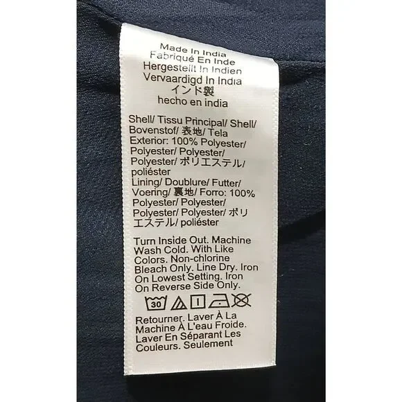 J crew collection womens large size 10 allover sequin blue label button shirt - Picture 9 of 9